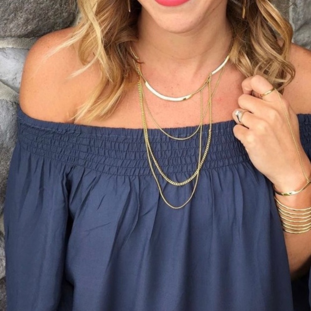Drape Collar Necklace